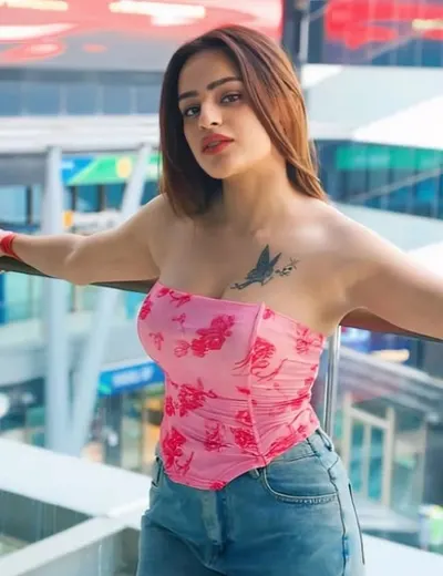 Ankita Singh Pressing Her Boobs with Seducing Moves