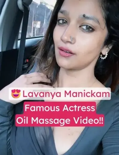Lavanya Manickam Nude Oil Massage Video