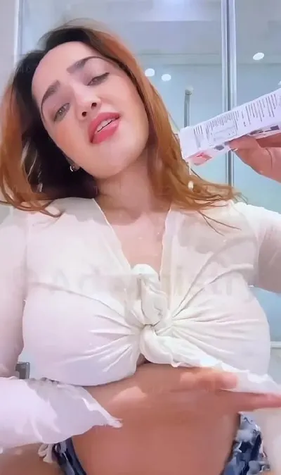 Aditi Mistry's Lassi Boob Tease