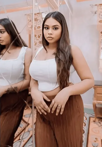 Oasi Das Teasing in Orange Saree Horny Chubby Model Fully Nude with Hot Moves