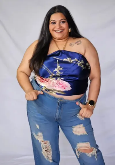 Curvy Jaanvi Leaked Tease Maharashtrian Super Model Pressing Her Huge Boobs