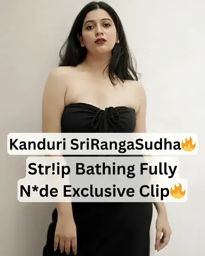 Kanduri SriRangaSudha Leaked Clip Telugu Model and Actress Strip Bathing and Teasing Fully Nude