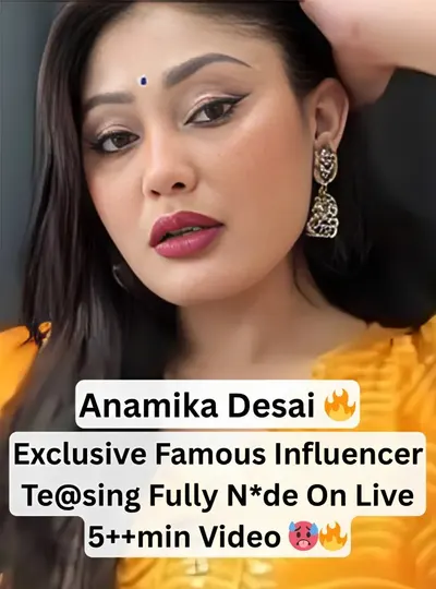 Anamika Desai Nude Tease Smoking Dildo Play and Loud Moans