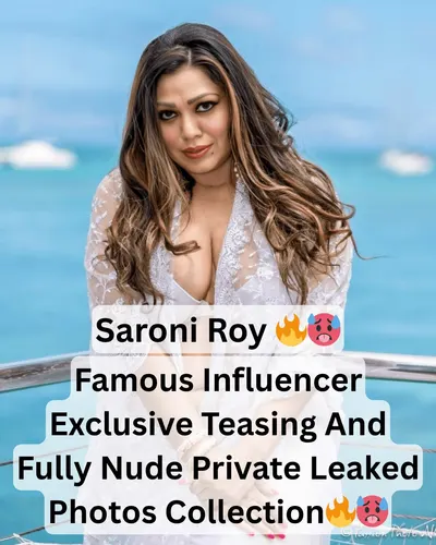 Saroni Roy Busty Milf Model Leaked Showing Big Boobs in Sexy Private Pics